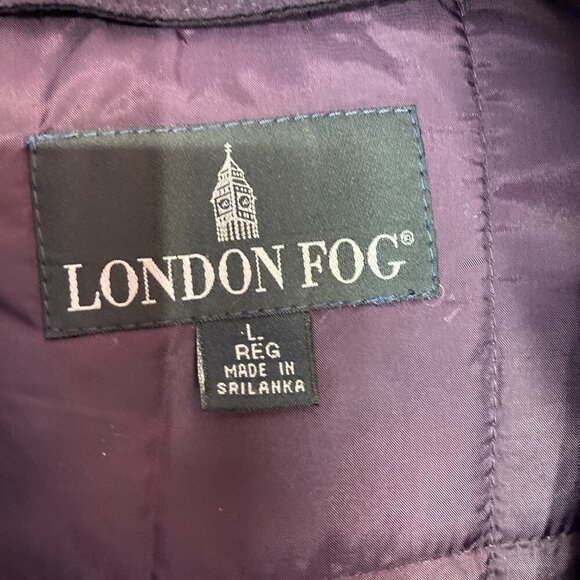 London Fog Jacket, EUC, Size L - Picture 2 of 16